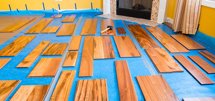 Installing Hardwood Floors On A Budget Budget Dumpster