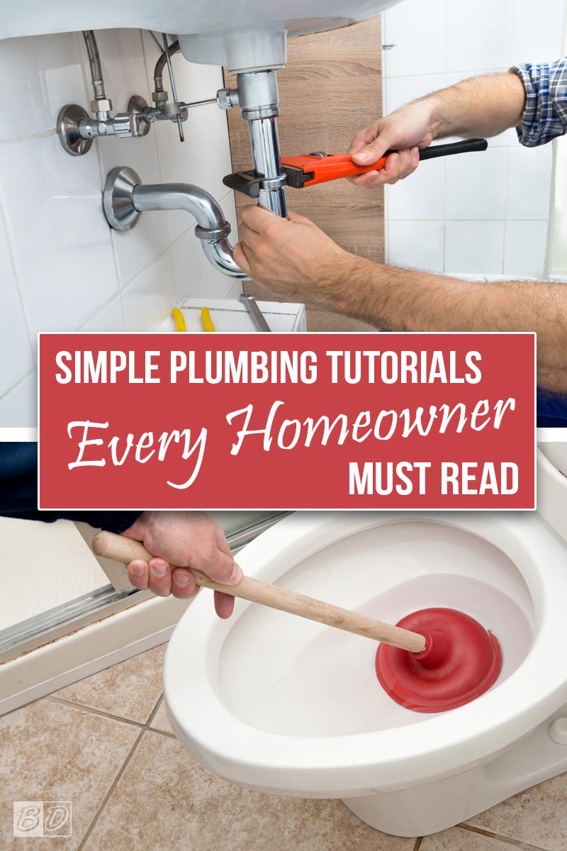Get simple step by step tutorials for plumbing issues that come up for every homeowner. No need to hire a plumbing, let us teach you how to unclog a sink shower or toilet, shut off your water, or fix a leaky pipe. Our guide will even help you brush up on plumbing code! Click here and read The Exceedingly Comprehensive Guide To DIY Home Improvement for First-Time Homeowners and get started today!    