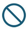 prohibited items icon